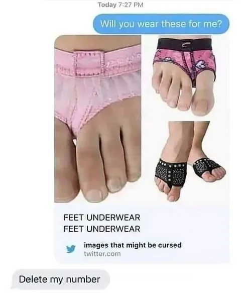 Feet Underwear Proposal