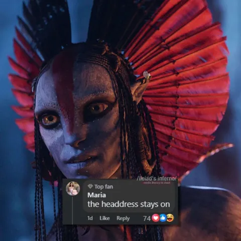The Headdress Stays On