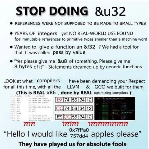Stop Doing &u32