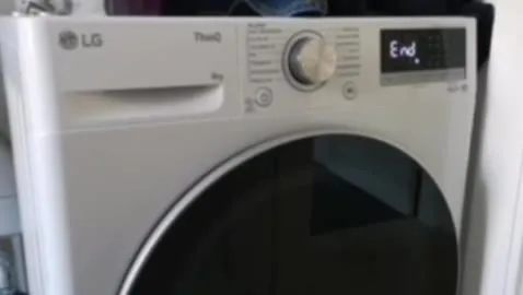 Washing Machine Says End