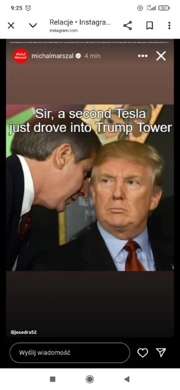 Second Tesla Hits Trump Tower