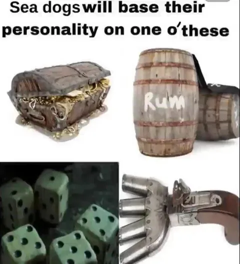 Sea Dogs Personality Choices