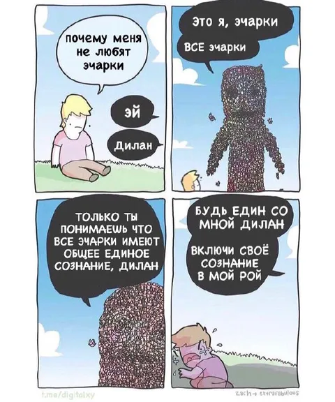 Эчарки зовут Дилана в рой