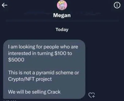 Selling Crack Instead of Crypto