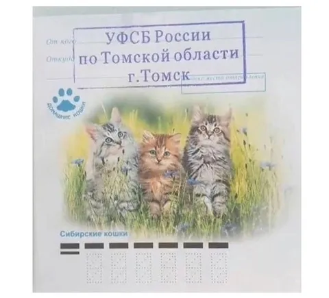 Сибирские кошки под печатью ФСБ