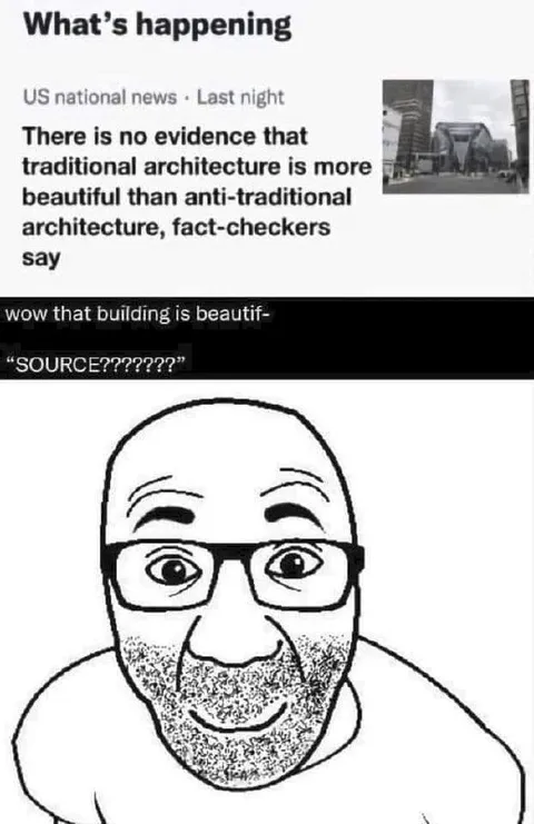 Anti-Traditional Architecture Fact Check