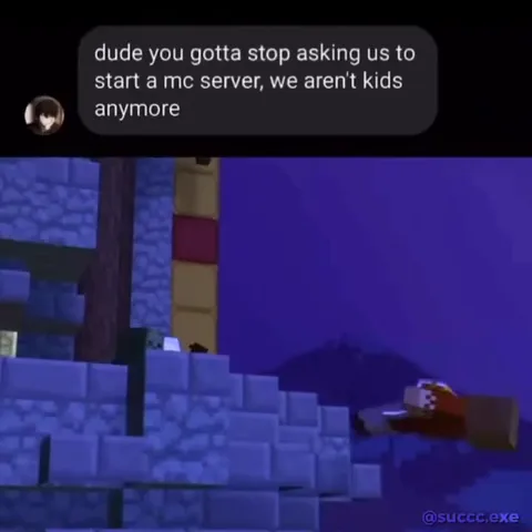 Stop Asking for a Minecraft Server