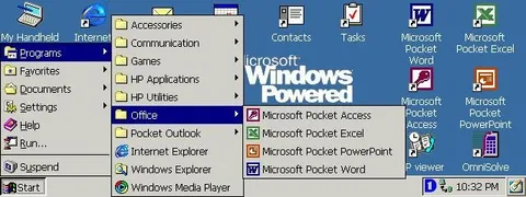 Windows 95 Pocket Office Chaos