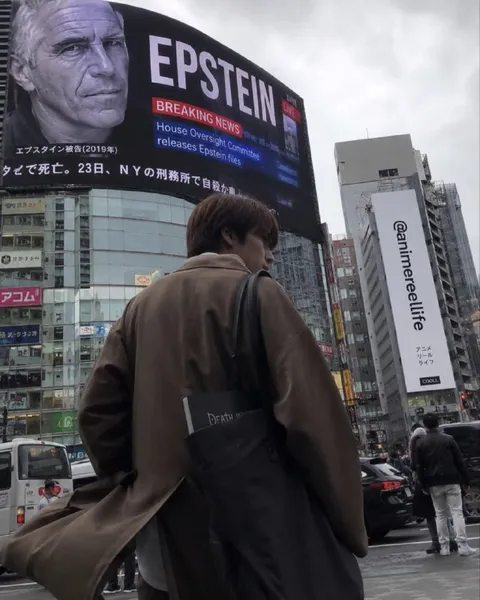 Death Note Under Epstein Billboard