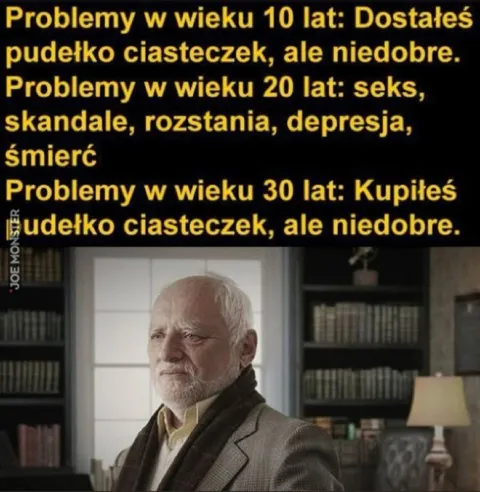 Problemy w wieku 10, 20 i 30 lat