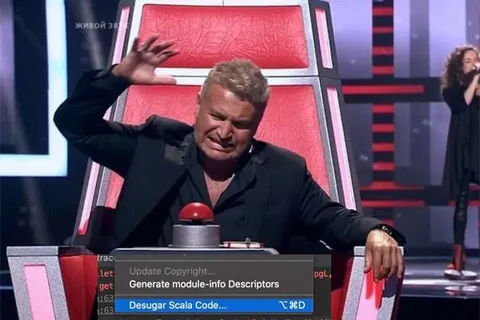 Desugar Scala Code Panic