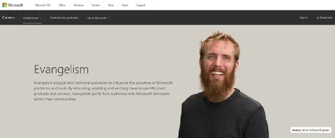 Microsoft Evangelism Engineer