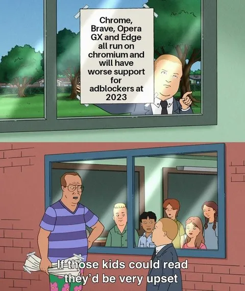 Chromium Adblocker Panic