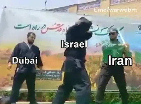 Dubai Israel Iran Fight