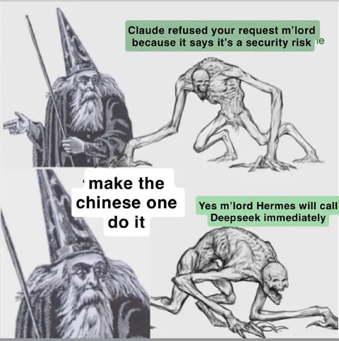 Claude Refuses, DeepSeek Delivers