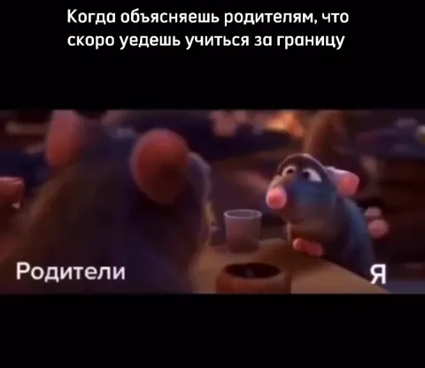 Когда уезжаешь учиться за границу