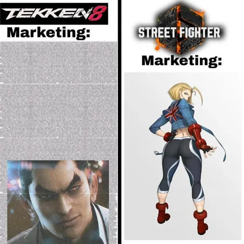 Tekken vs Street Fighter Marketing