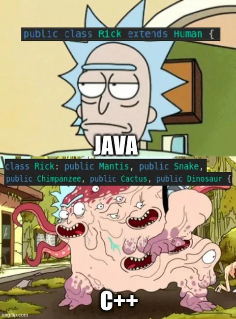 Java vs C++ Rick Mutation