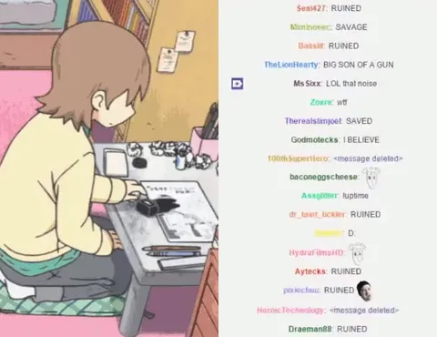 Anime Artist Gets Ruined by Chat