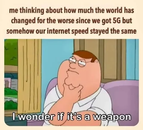 Peter Griffin Questions 5G Internet