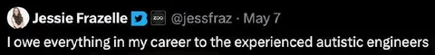 Experienced Autistic Engineers