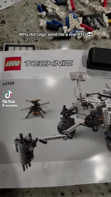 Lego Sends a Real RTG