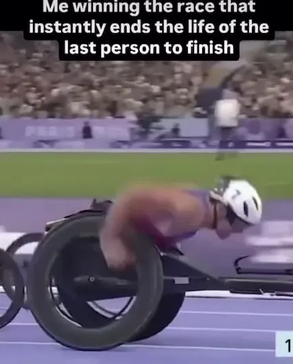 Winning by ending the race