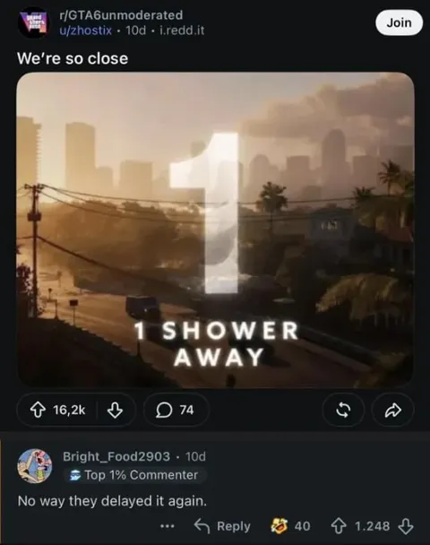 GTA 6 Delayed Again
