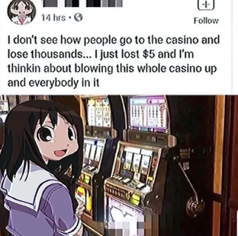 Lost Five Dollars at the Casino