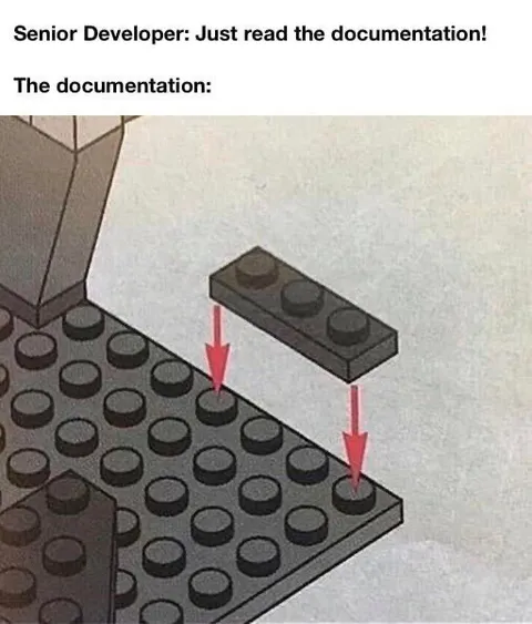 Senior Developer Reads Documentation