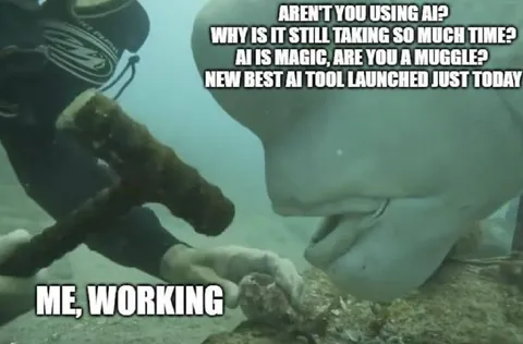 Me Working Underwater