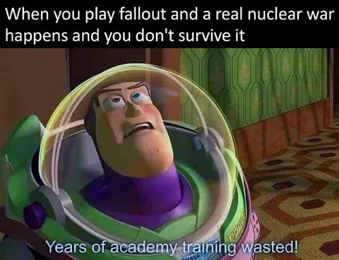 Fallout Training Wasted
