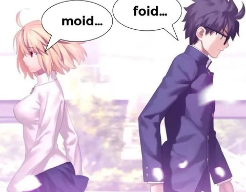 Moid and Foid Walking Away