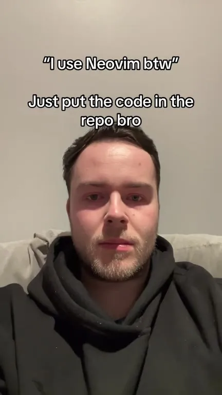 Just Put the Code in the Repo