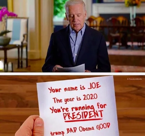 Joe Biden Forgets the Year