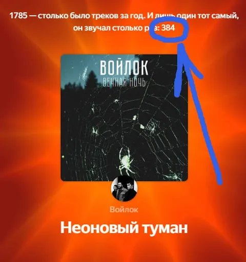 Неоновый туман 384 раза