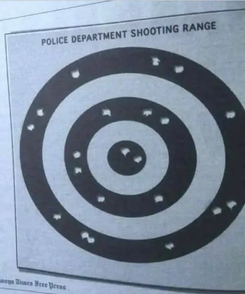 Police Shooting Range Aim