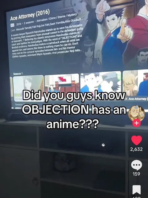 Did you guys know Objection has an anime