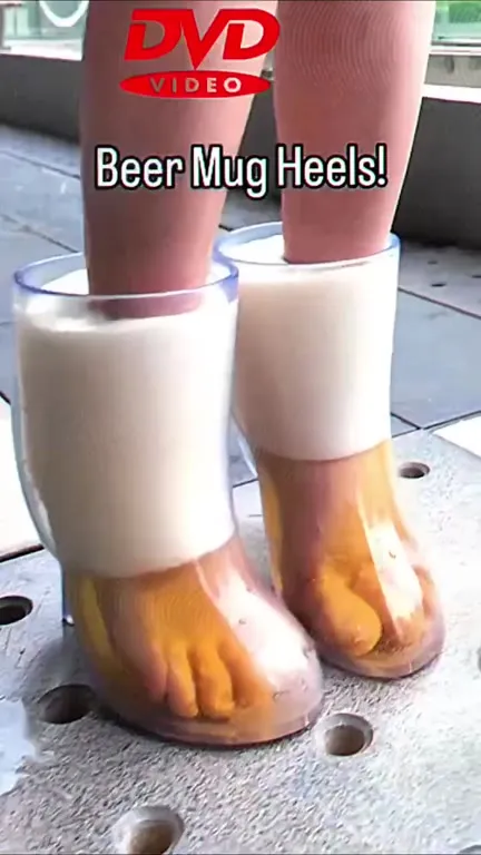 Beer Mug Heels Gone Wrong