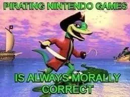 Pirating Nintendo Games Is Morally Correct