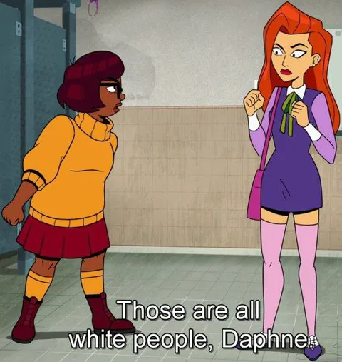 Those Are All White People Daphne