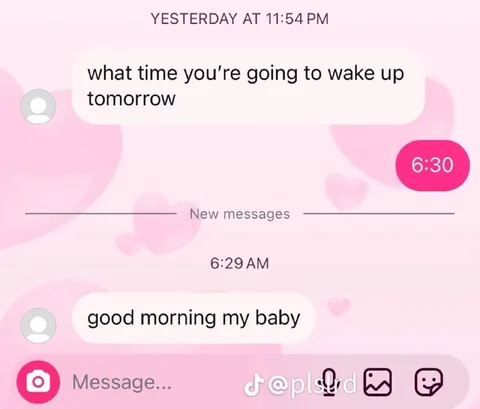 Good Morning at 6:29
