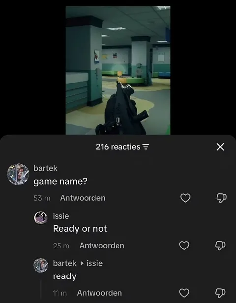 Ready or Not Game Name Joke