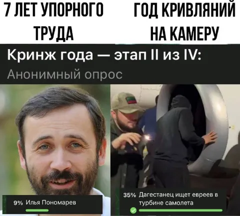 Кринж года: этап II