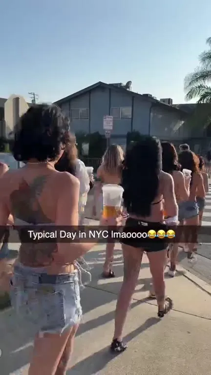 Typical Day in NYC Car Splash