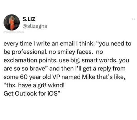 Professional Email Meets Mike