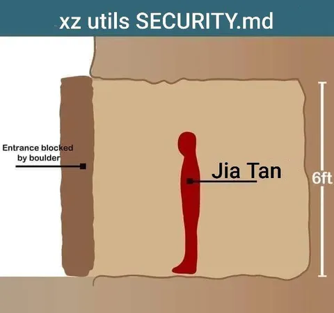 Jia Tan Behind the Boulder