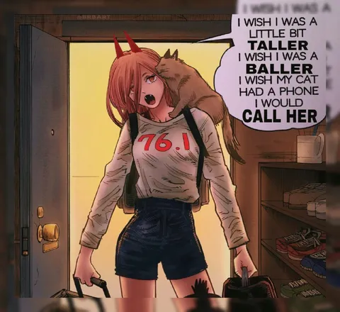 Power Wishes She Were Taller