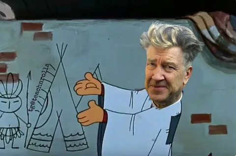 Дэвид Линч объясняет рисунок