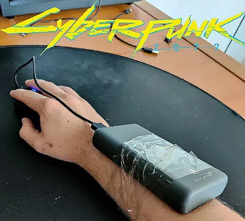 Cyberpunk 2077 Mouse Hand